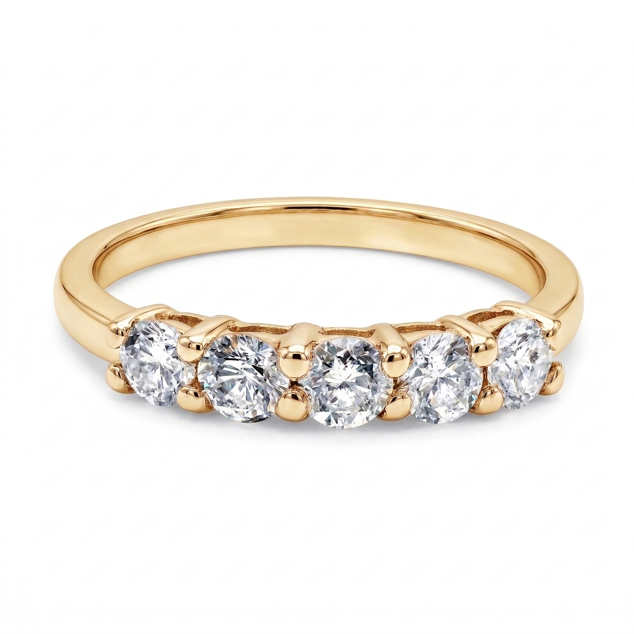 Belle 5 Stone 0.50CTW (Churumbela Pavé Canasta)