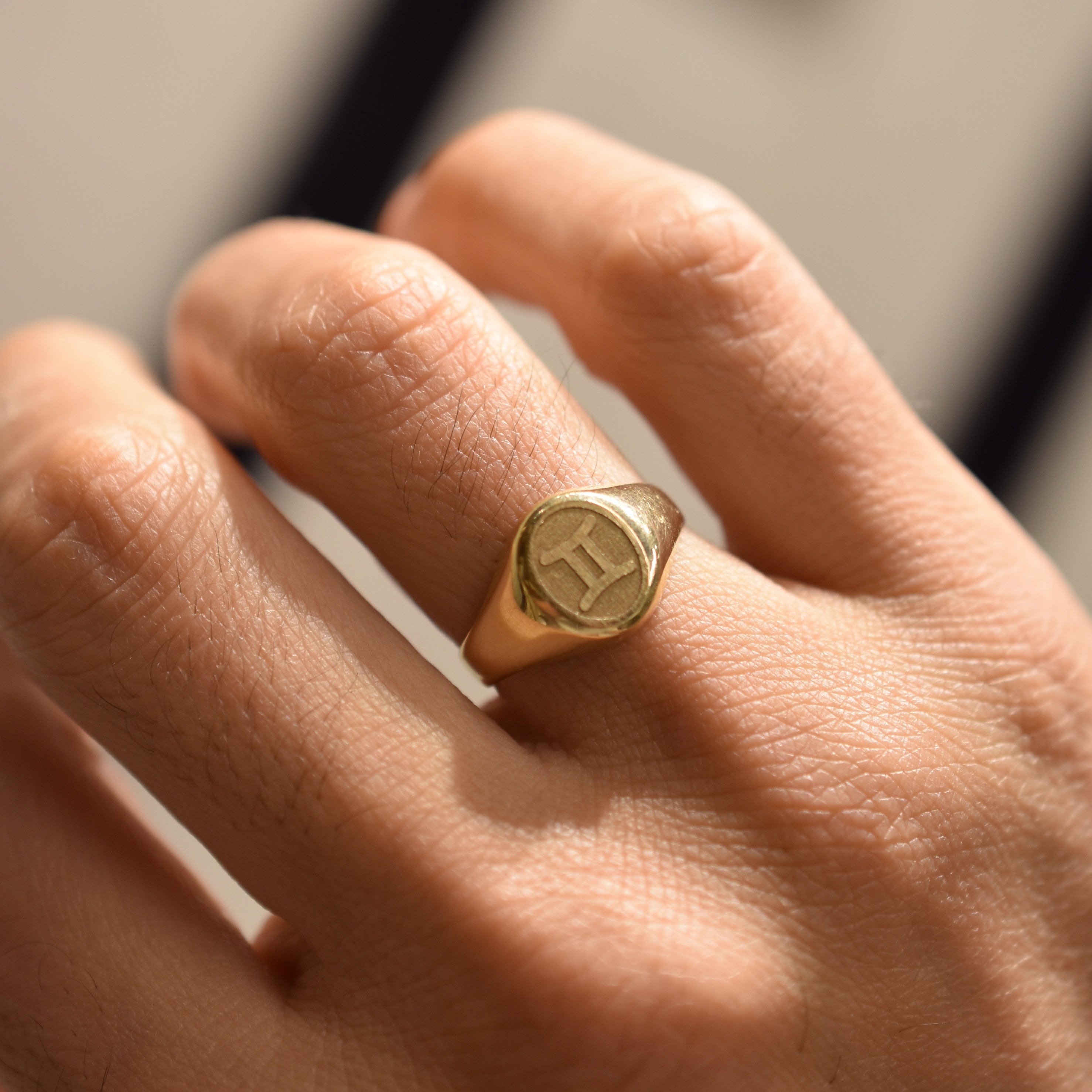 Signet Ring Signo Zodiacal