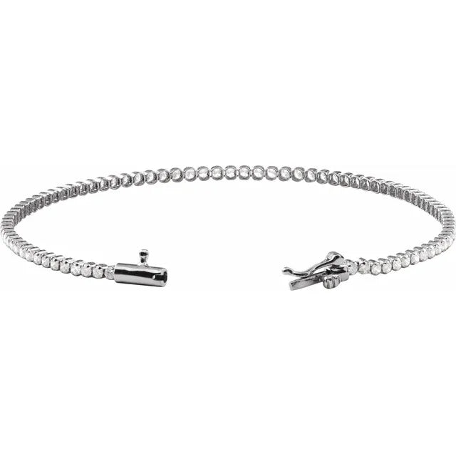 Evert Cupcake Tennis Bracelet 1.60 CTW Natural