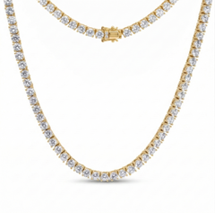 Evert Tennis Necklace 14 CTW (Natural)