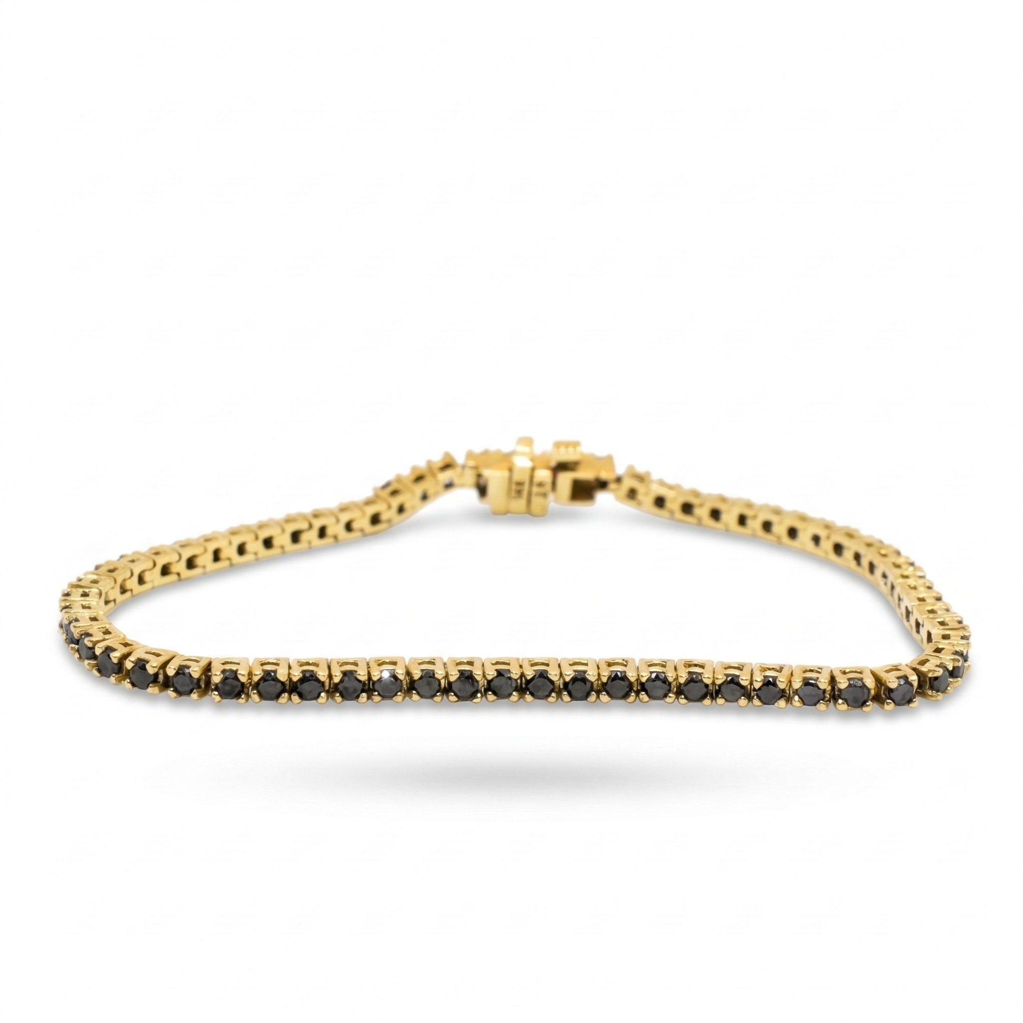 Evert Brazalete Diamante Negro 2.5 CTW