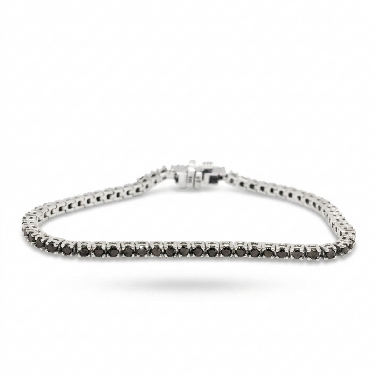 Evert Brazalete Diamante Negro 2.5 CTW