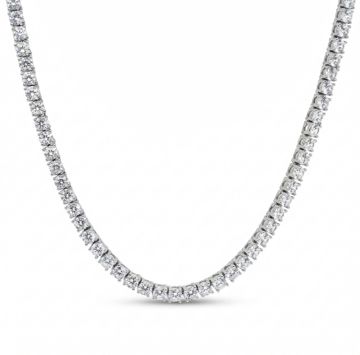 Evert Tennis Necklace 14 CTW (Natural)