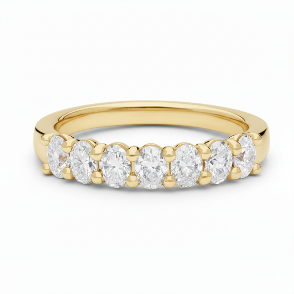 Belle 1.00 CTW Oval (Churumbela Pavé Canasta Oval)
