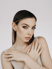 Evert Tennis Necklace 6CTW (Natural)