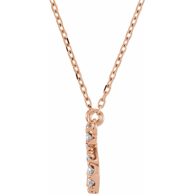 Initial Necklace (Anillos con Inicial en Diamantes)