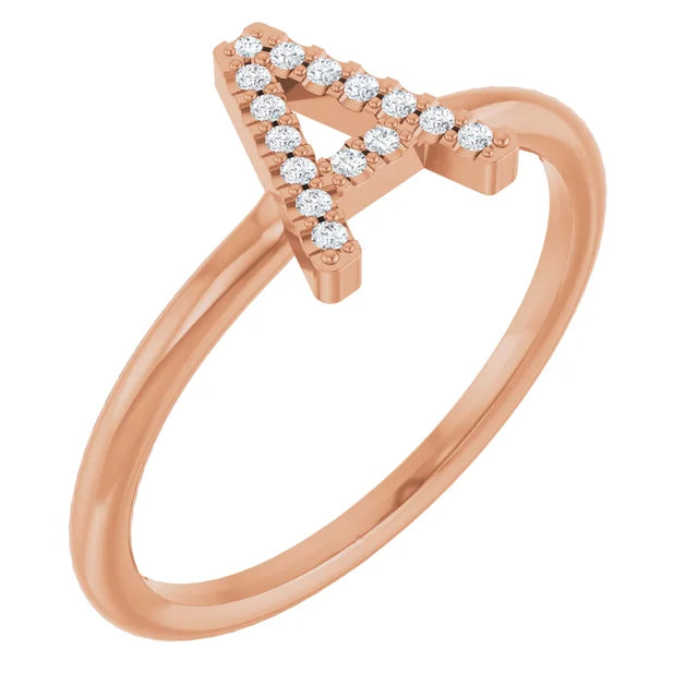 Initial Ring (Anillos con Inicial en Diamantes)