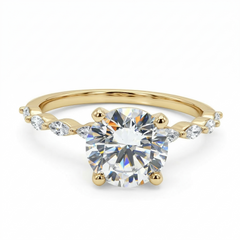 Monaco (Montura Pavé Marquise)