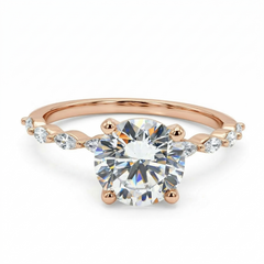Monaco (Montura Pavé Marquise)