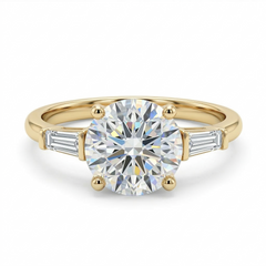 Notre Dame Baguette (Montura Diamantes Laterales Baguette)