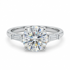 Notre Dame Baguette (Montura Diamantes Laterales Baguette)