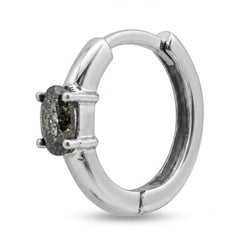 Salt and Pepper Hoop (Arracada Salt and Pepper)