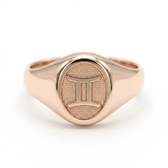 Signet Ring Signo Zodiacal