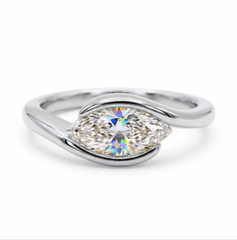 Brie Marquise East-West (Montura Solitario Twist)