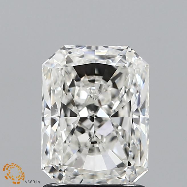 1.50ct Radiant Natural Diamond (Colour H, Clarity VS2, GIA)