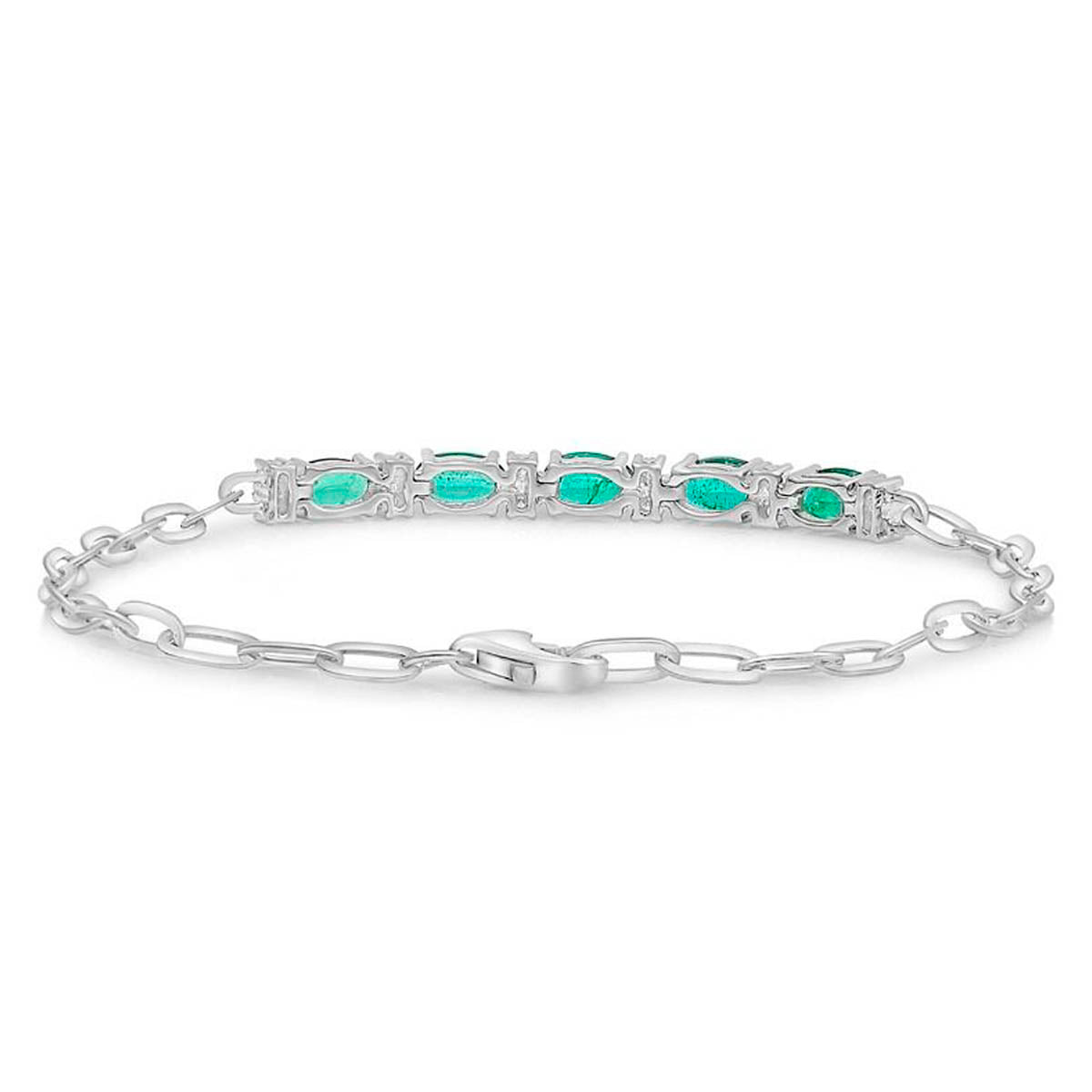 Galaxie Emerald & Diamond Bracelet