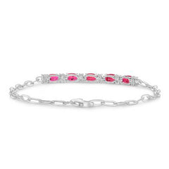 Galaxie Ruby & Diamond Bracelet