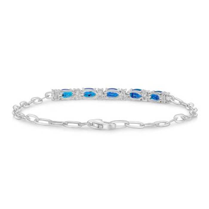 Galaxie Sapphire & Diamond Bracelet