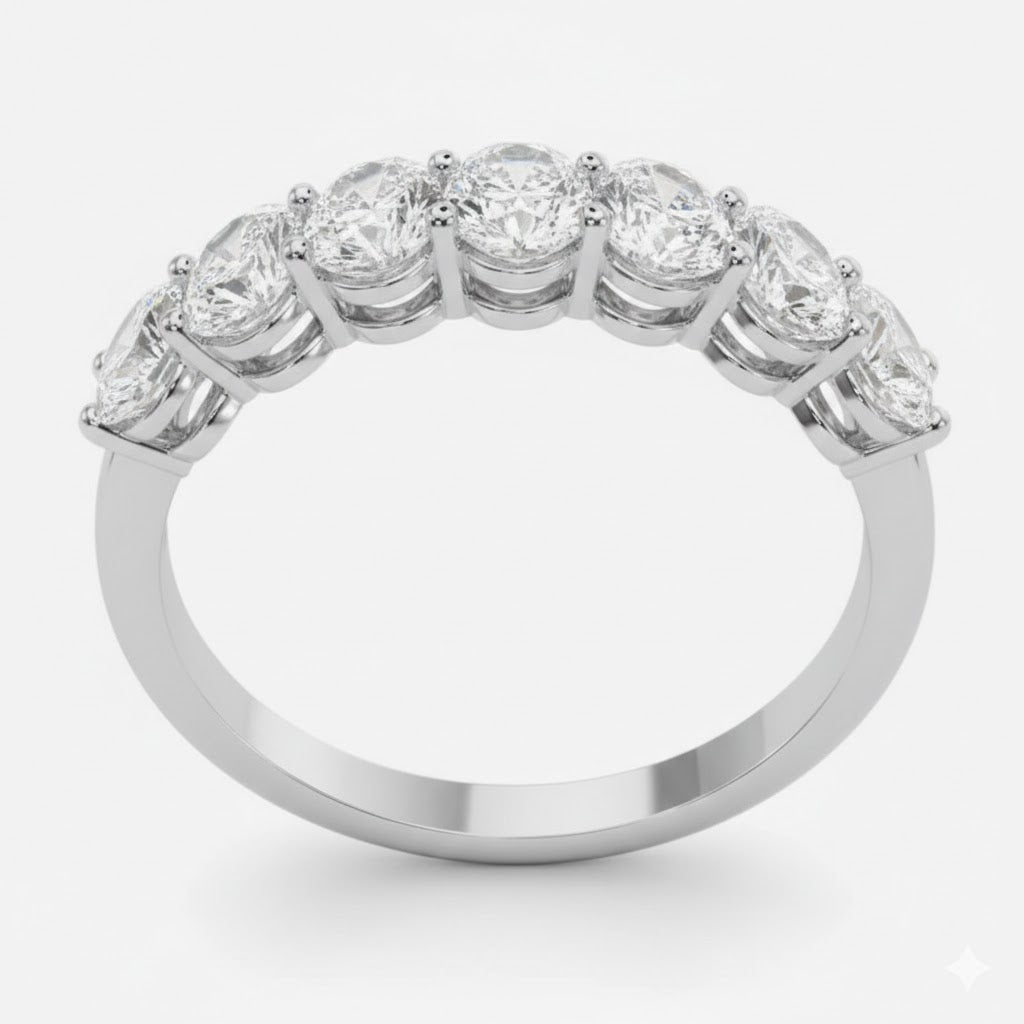 Belle 1.00 CTW Oval (Churumbela Pavé Canasta Oval)