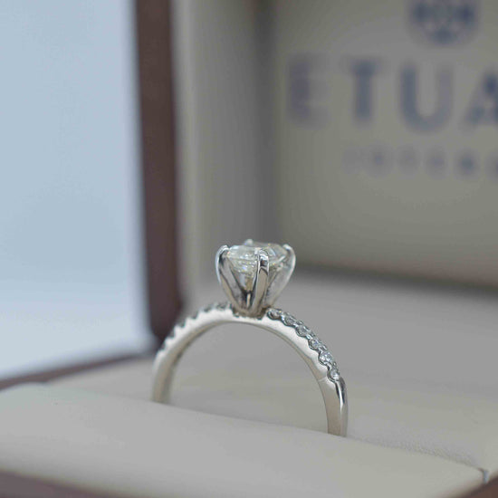Étoilée Petite Pavé Esmeralda 0.54 CT