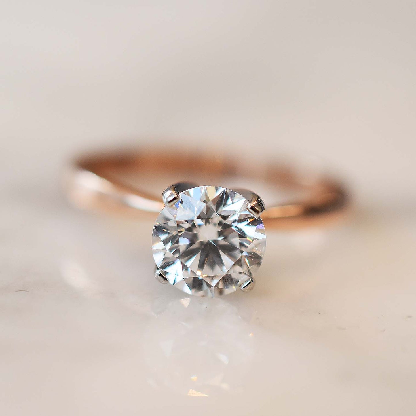 Arche Solitario Redondo 1.18 CT