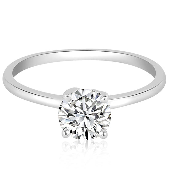 Armide Petite Solitario Redondo 0.90 CT