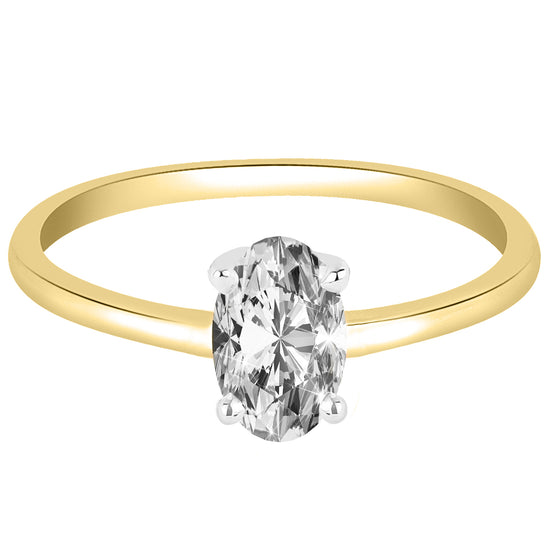 Armide Petite Solitario Oval 1.40 CT