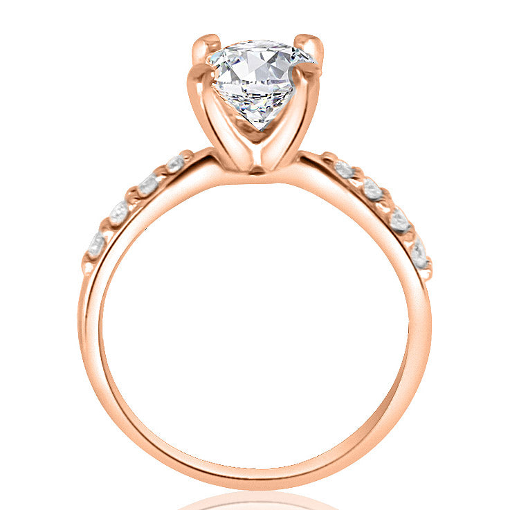 Eiffel (Montura Pavé Moño 0.15 CTW)